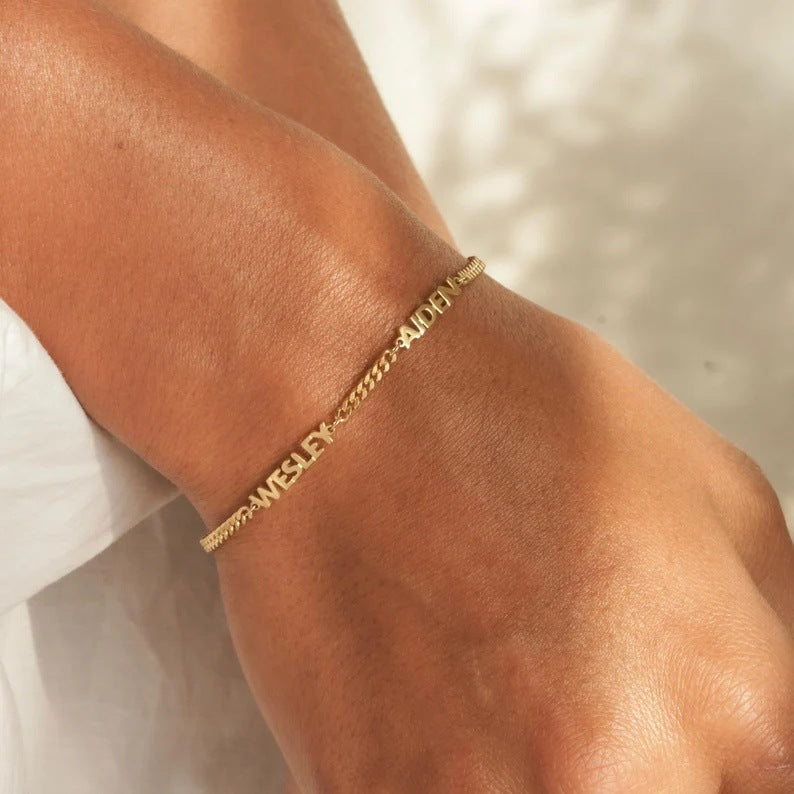 Personalized Name Bracelet – The Gift She'll Adore